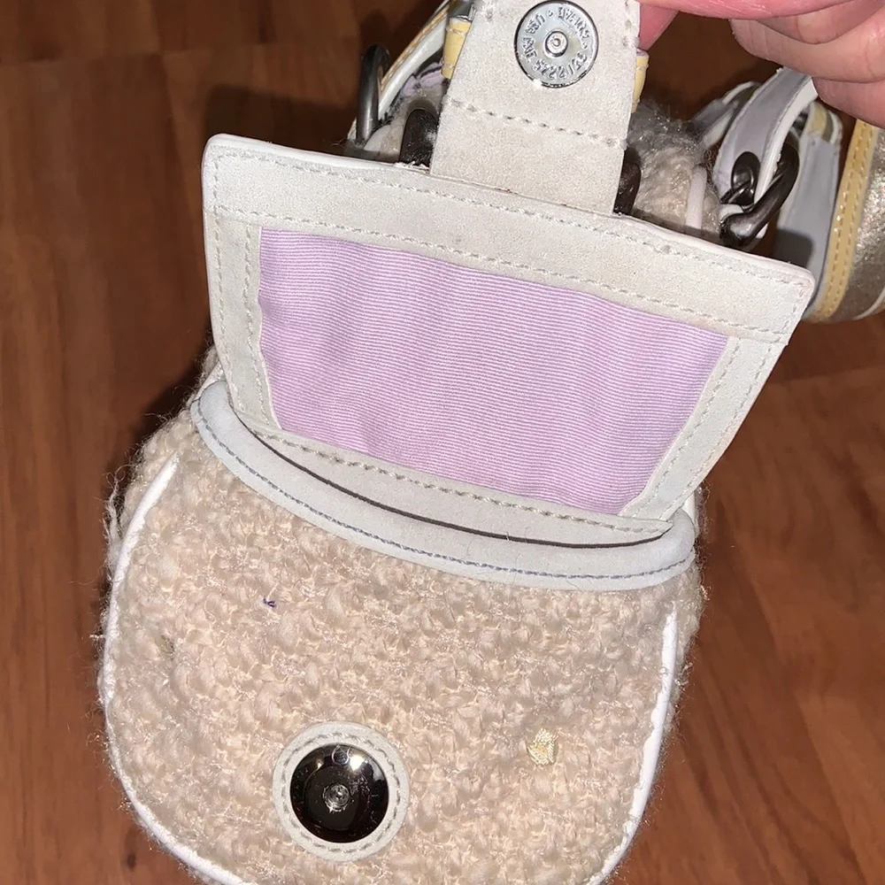 NWT Coach Tweed Mini Soho Rogue Boston Bag